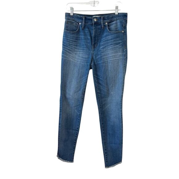 Madewell 10” High Rise Skinny Jeans - Size 29 - Picture 1 of 9